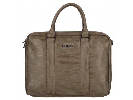 Enrico Benetti Rotterdam 15" Notebook Bag Medium Taupe