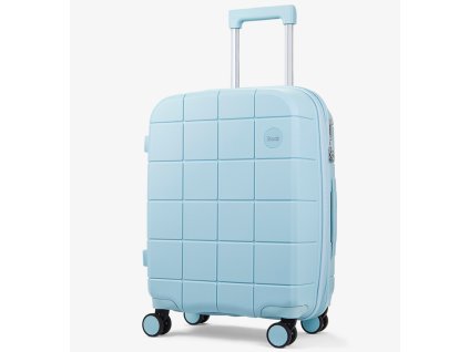 Kabinové zavazadlo ROCK Pixel S PP - světle modrá