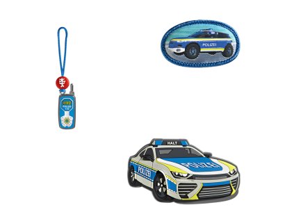 Doplňková sada obrázků MAGIC MAGS Police Car Cody k aktovkám GRADE, SPACE, CLOUD, 2IN1 a KID