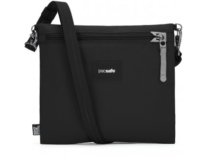 Pacsafe taška GO CROSSBODY POUCH jet black