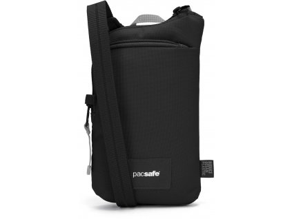 Pacsafe taška GO TECH CROSS BODY jet black