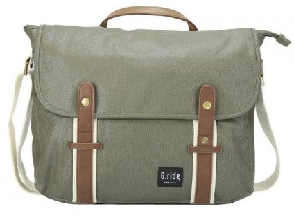 G.RIDE taška BETTY khaki + Sluchátka, myš nebo pouzdro