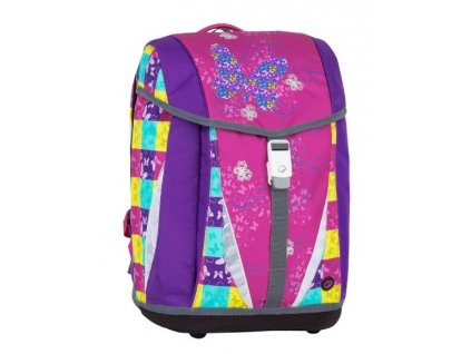 Dětský batoh Bagmaster POLO 7 A PINK/VIOLET, barva fialová ,Objem 11 - 20 litrů