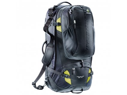 Deuter Traveller 80+10 black-moss - Batoh + Sluchátka, myš nebo pouzdro