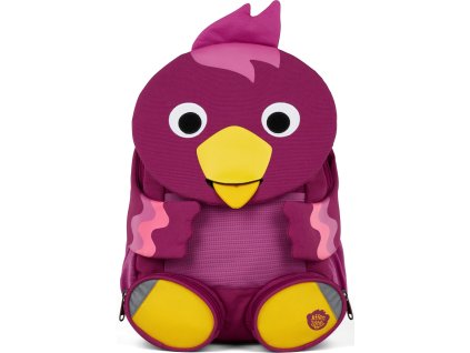 Affenzahn Dětský batoh do školky Large Friend Bird- purple 8l