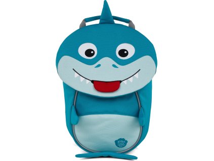 Affenzahn Batůžek pro nejmenší Small Friend - Shark - turquoise 4l