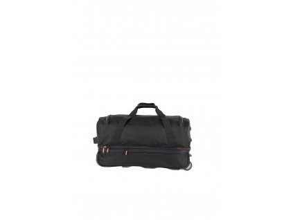 Travelite Basics Wheeled duffle S Black/blue