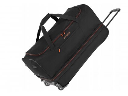 Travelite Basics Wheeled duffle L Black/orange