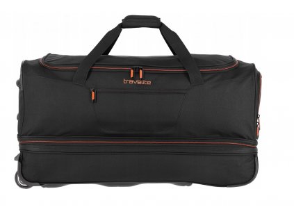 Travelite Basics Wheeled duffle L Black/blue