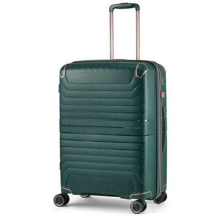 ROCK Cestovní kufr Astrid TR-0291/3-M PP - zelená