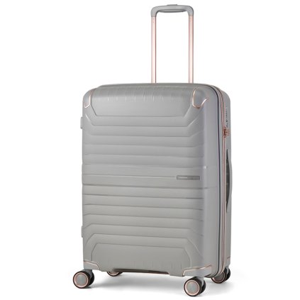 ROCK Cestovní kufr Astrid TR-0291/3-M PP - šedá