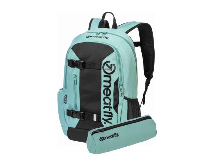 Meatfly batoh Basejumper Sea Green 22 L + PENÁL ZDARMA