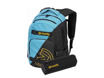 Meatfly batoh Exile Sky Blue / Yellow 24 L + PENÁL ZDARMA
