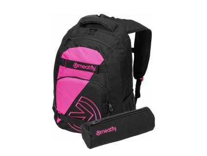 Meatfly batoh Exile Pink / Black 24 L + PENÁL ZDARMA