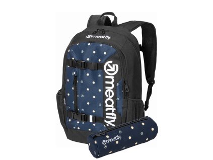 Meatfly batoh Basejumper Yellow Dots 22 L + PENÁL ZDARMA