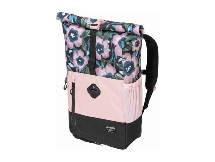 Meatfly batoh Holler Pink Flowers 28 L