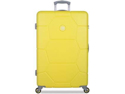 Cestovní kufr SUITSUIT® TR-1242/3-L ABS Caretta Blazing Yellow + Sluchátka, myš nebo pouzdro