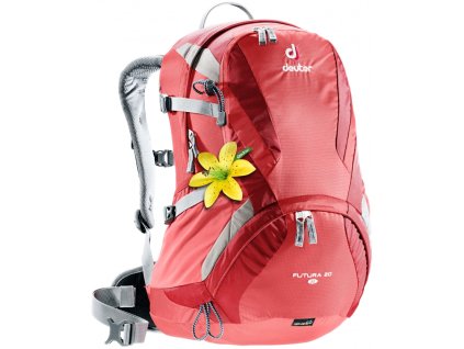 Deuter Futura 20 SL Coral-cranberry - Batoh + Sluchátka, myš nebo pouzdro