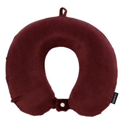 60 91 travelite neck pillow red frontal