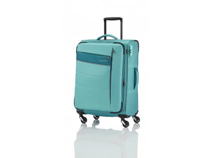 Travelite Kite 4w S,M,L Mint – sada 3 kufrů + BB + Sluchátka, myš nebo pouzdro