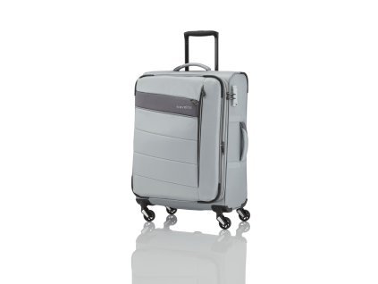 Travelite Kite 4w S,M,L Silver – sada 3 kufrů + BB + Sluchátka, myš nebo pouzdro