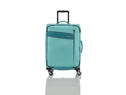 Travelite Kite 4w M Mint + Sluchátka, myš nebo pouzdro