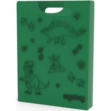 Desky na sešity Ergobag Folderbox - Dinosaur
