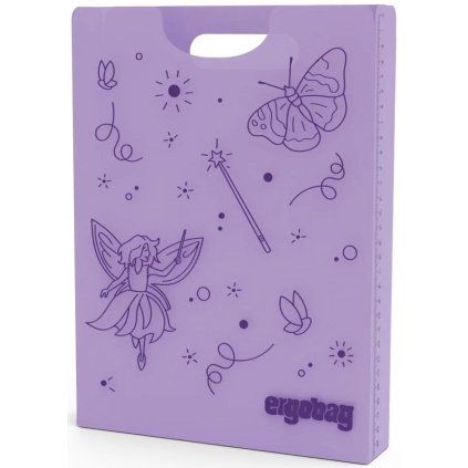 Desky na sešity Ergobag Folderbox - Fairy