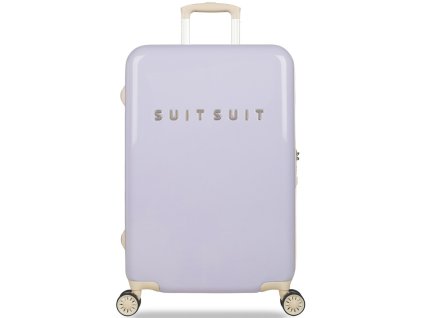 Cestovní kufr SUITSUIT® TR-1241/3-M - Fabulous Fifties Paisley Purple + Sluchátka, myš nebo pouzdro