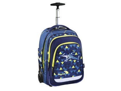 Trolley Baggymax Vesmírná loď + LED svítilna