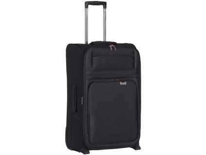 Kabinové zavazadlo AEROLITE T-9515/3-S - černá + LED svítilna