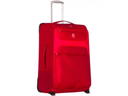 Cestovní kufr ECO-LITE T-1161/3-L - červená + Sluchátka, myš nebo pouzdro