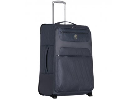 Cestovní kufr ECO-LITE T-1161/3-L - šedá + Sluchátka, myš nebo pouzdro