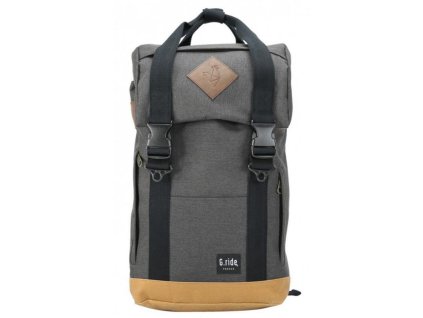 G.RIDE batoh ARTHUR S black/camel + Sluchátka, myš nebo pouzdro