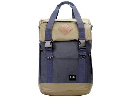 G.RIDE batoh ARTHUR S navy/olive + LED svítilna