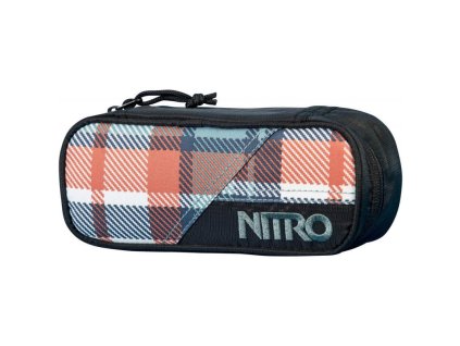 NITRO penál PENCIL CASE meltwater plaid