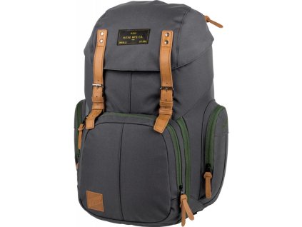 NITRO batoh WEEKENDER pirate black + LED svítilna