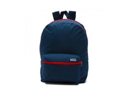 Pánský batoh VANS MN PACKABLE OLD SKOO DRESS BLU, barva Modrá ,Objem 21 - 30 litrů