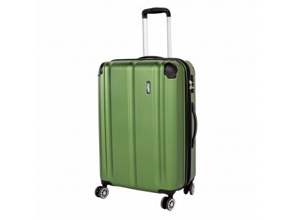 Travelite City 4w M Green + Sluchátka, myš nebo pouzdro