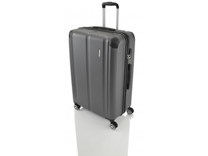 Travelite City 4w L Anthracite + Sluchátka, myš nebo pouzdro