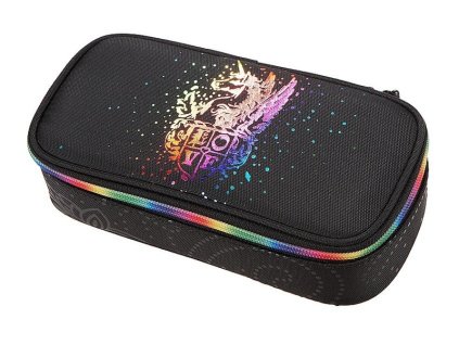 Studentský penál FAME Unicorn Black