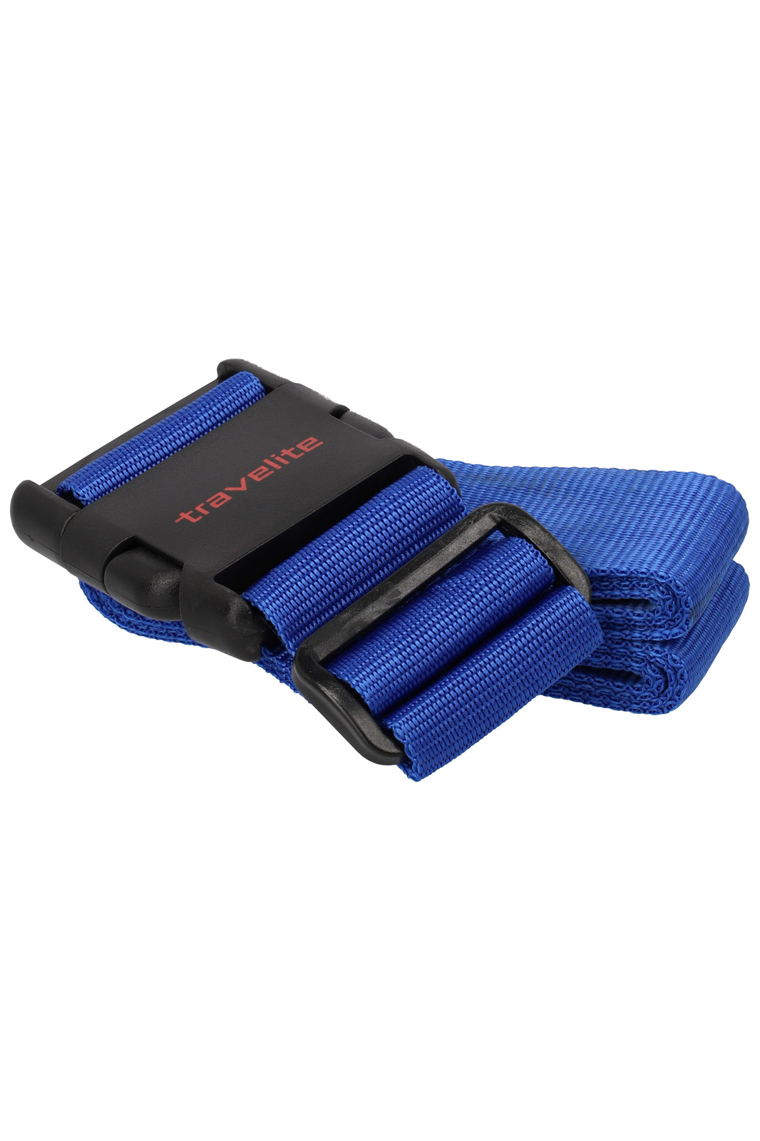 Travelite Luggage Strap Blue - ochranný popruh