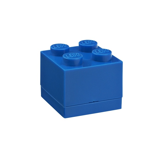 LEGO Mini Box 46 x 46 x 43 modrý