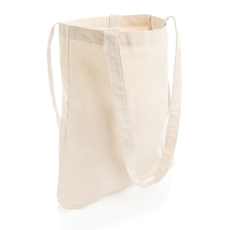 XD Design Plátěná taška Impact z recyklované bavlny 9,6 L béžová