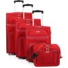 Travelite Orlando S,M,L – sada 3 kufrů + Boarding Bag Red + Sluchátka, myš nebo pouzdro