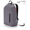 Pánský batoh Reisenthel Rucksack 1 Graphite, barva šedá ,Objem 21 - 30 litrů