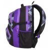 Batoh do 3. třídy Bagmaster THEORY 8 B BLACK/VIOLET/GRAY