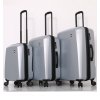 Sada cestovních kufrů MIA TORO M1713/3 - stříbrná  + LED svítilna s karabinou