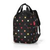 Dámský batoh Reisenthel Easyfitbag Dots, barva černá ,Objem 11 - 20 litrů