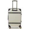 Cestovní kufr ROCK TR-0193/3-L ABS - krémová